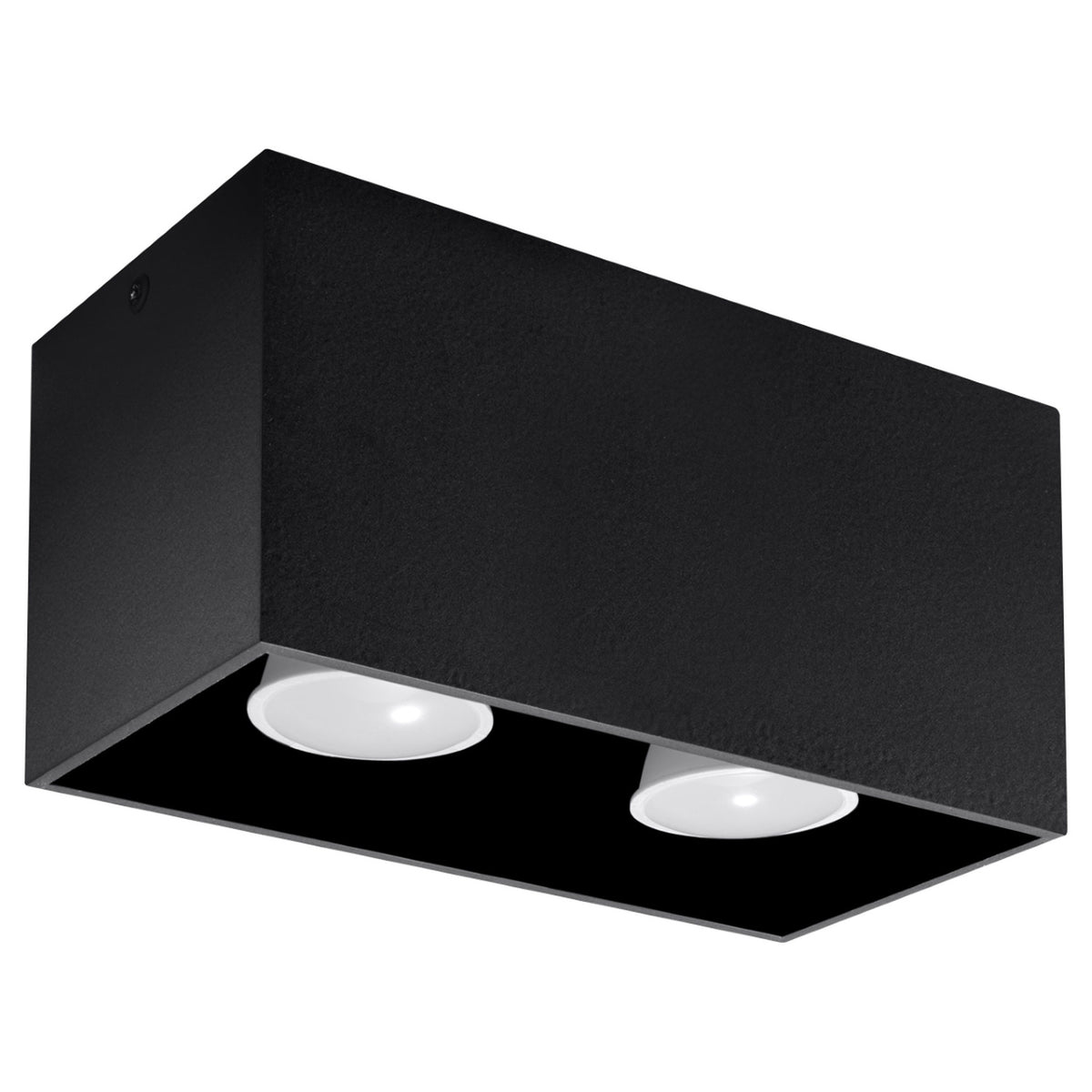 QUAD plafondlamp zwart