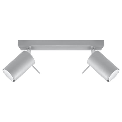 RING 2 plafondlamp grijs
