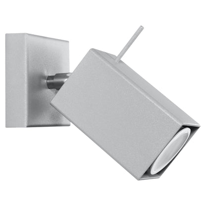 MERIDA 1 wandlamp in grijs