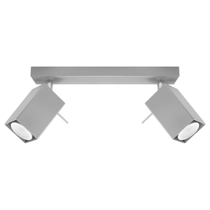 MERIDA 2 plafondlamp grijs