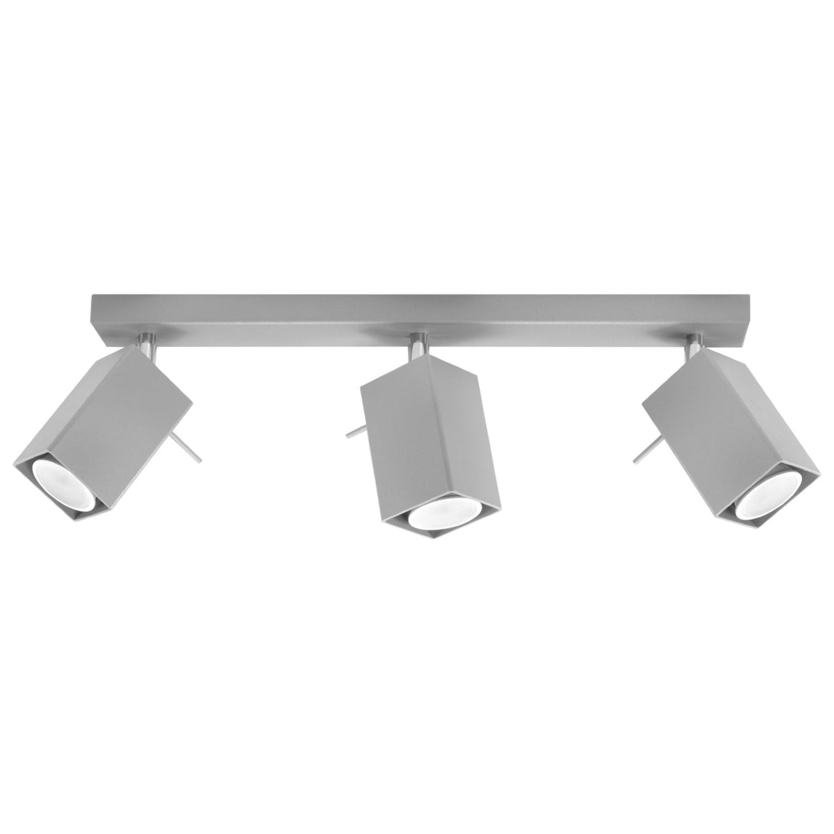 MERIDA 3 plafondlamp grijs