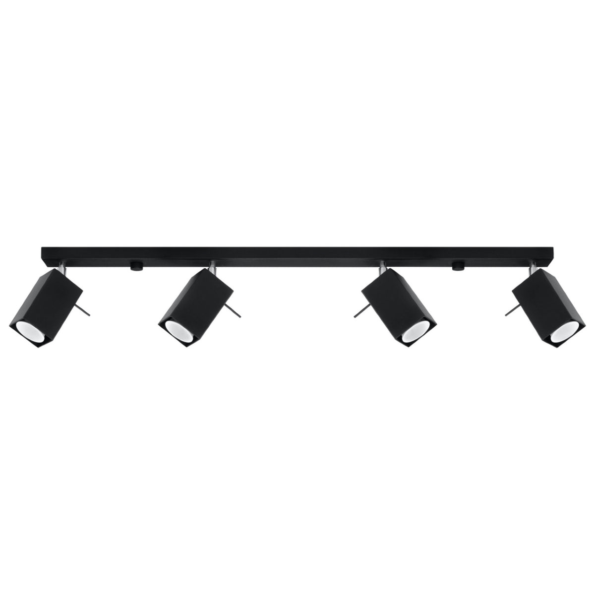 MERIDA 4L plafondlamp zwart