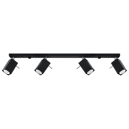 MERIDA 4L plafondlamp zwart