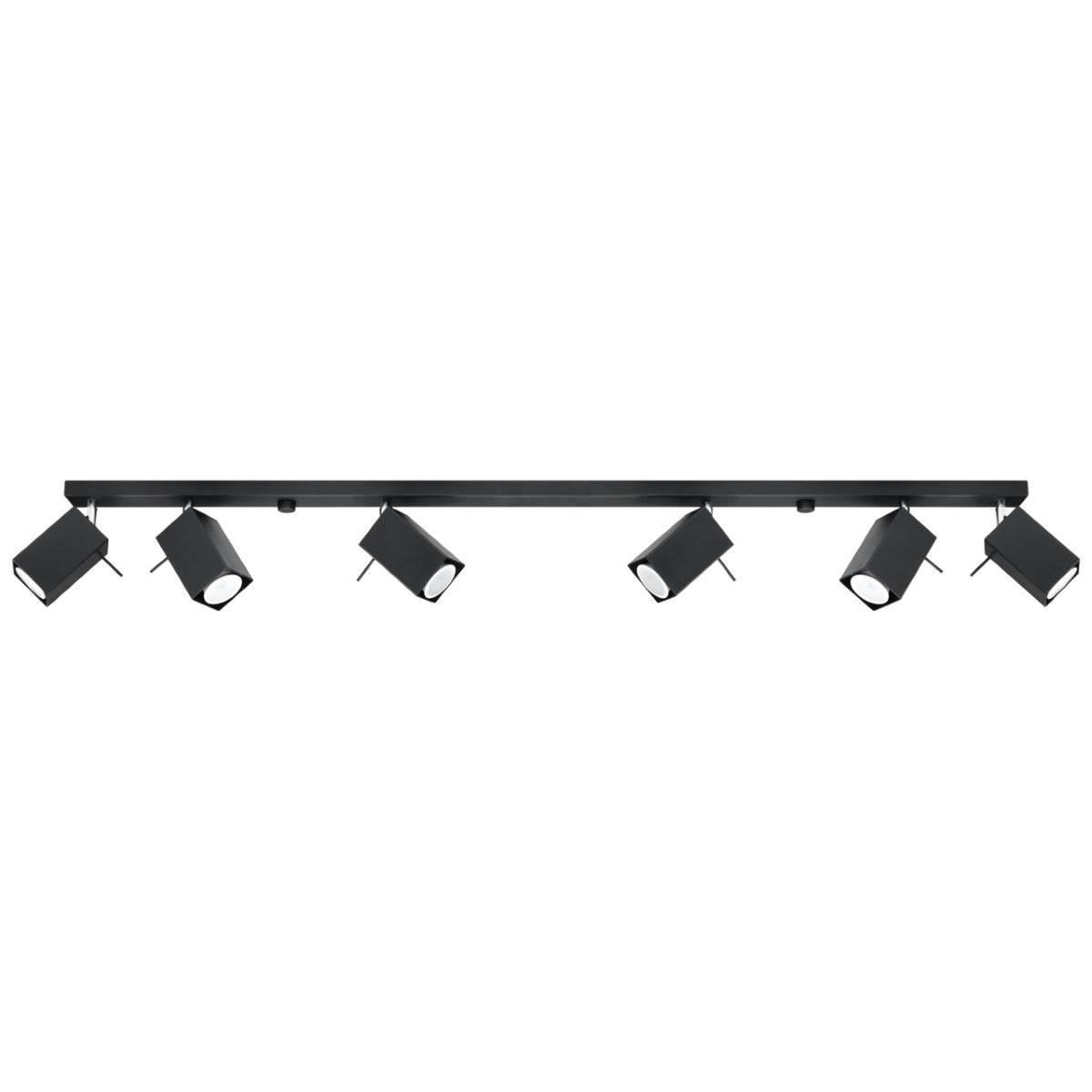 MERIDA 6L plafondlamp zwart