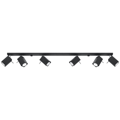 MERIDA 6L plafondlamp zwart