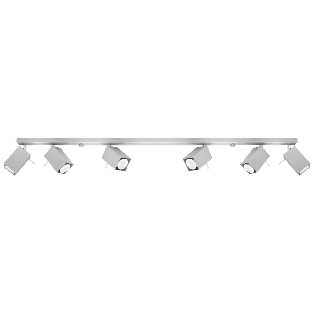 MERIDA 6L plafondlamp grijs