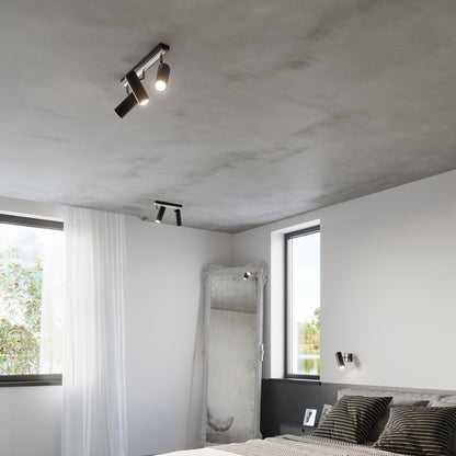 DIREZIONE wandlamp zwart