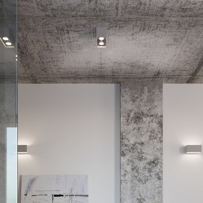 QUAD MAXI wandlamp in zwart