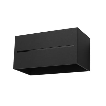 LOBO MAXI wandlamp in zwart