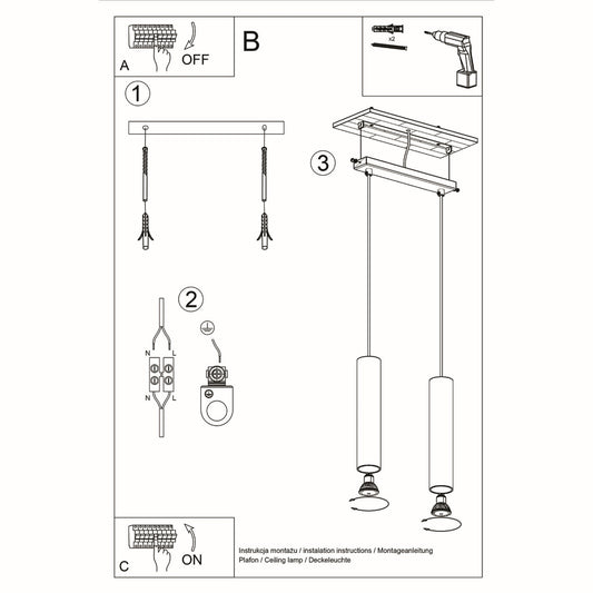 LINO 2 hanglamp