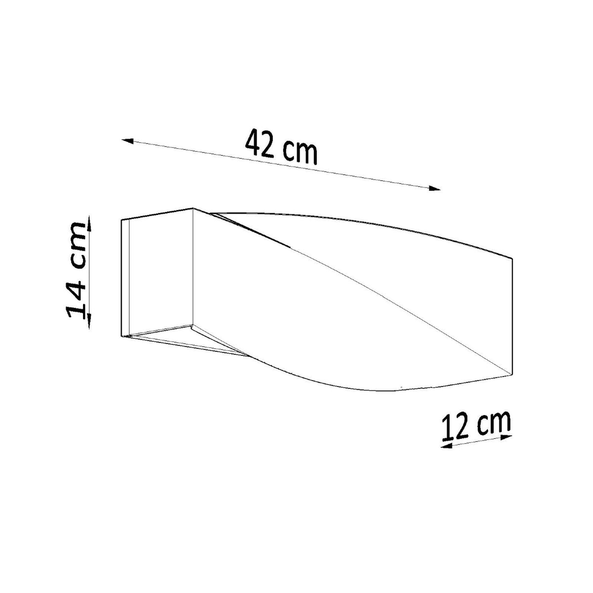 SIGMA wandlamp in beton