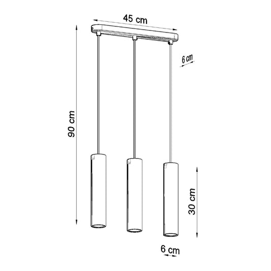 LUVO 3L hanglamp