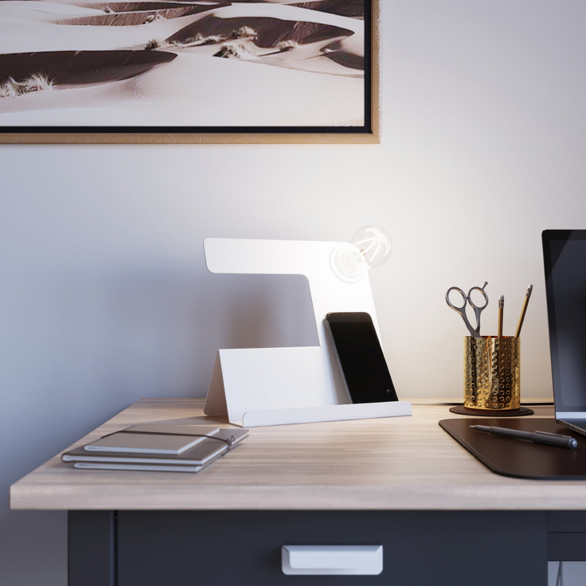 INCLINE bureaulamp wit
