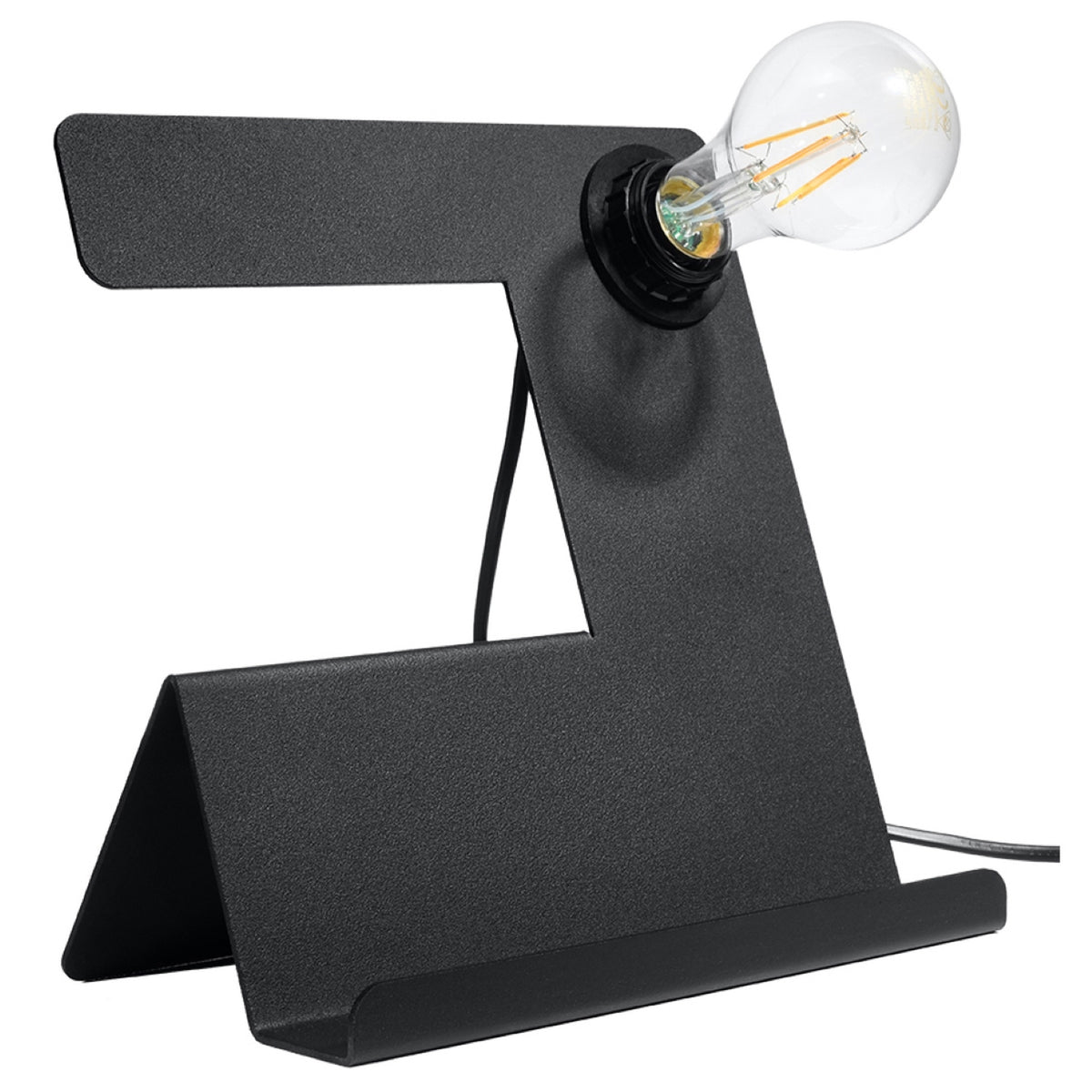 INCLINE bureaulamp zwart