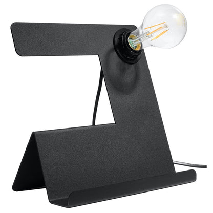 INCLINE bureaulamp zwart