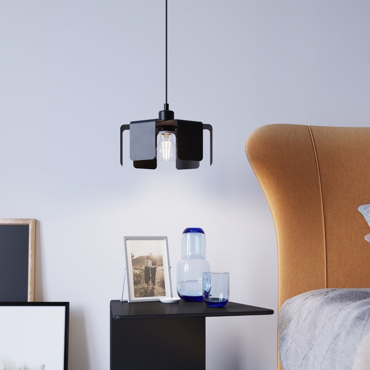 INCLINE bureaulamp zwart