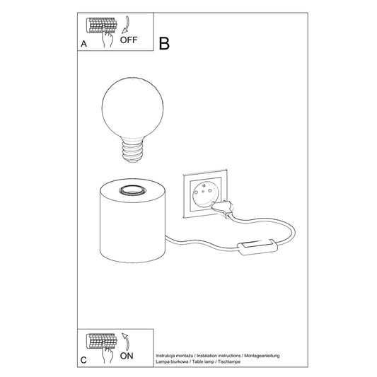 SALGADO bureaulamp hout