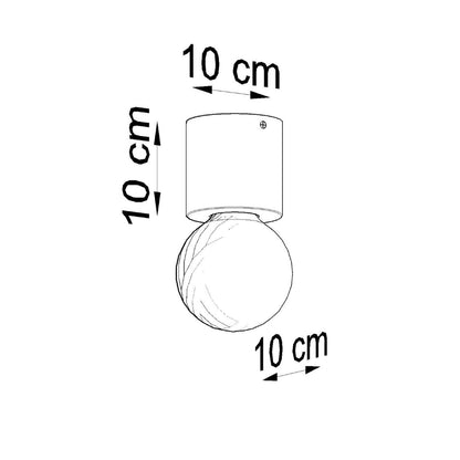 SALGADO plafondlamp