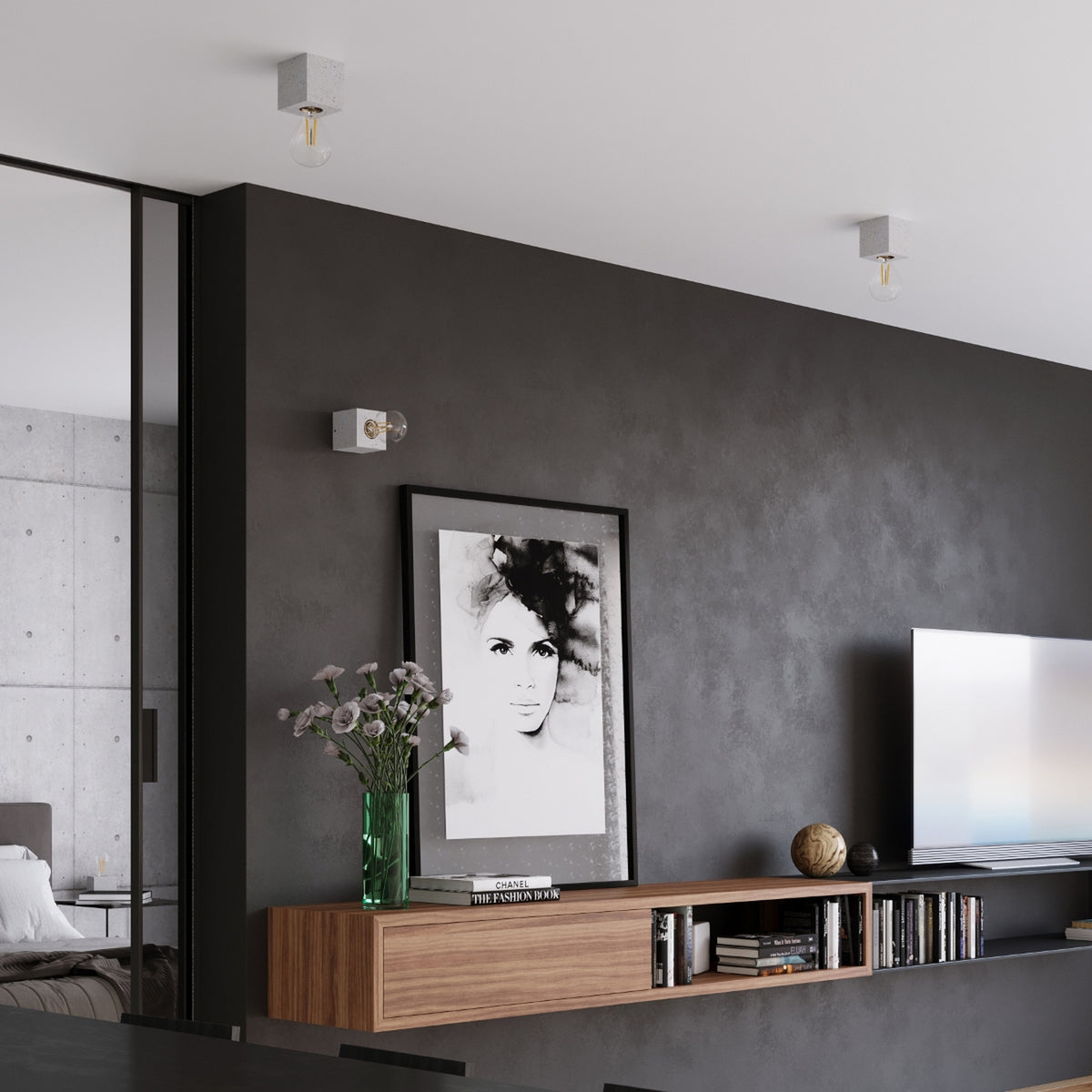 ARIZ bureaulamp beton