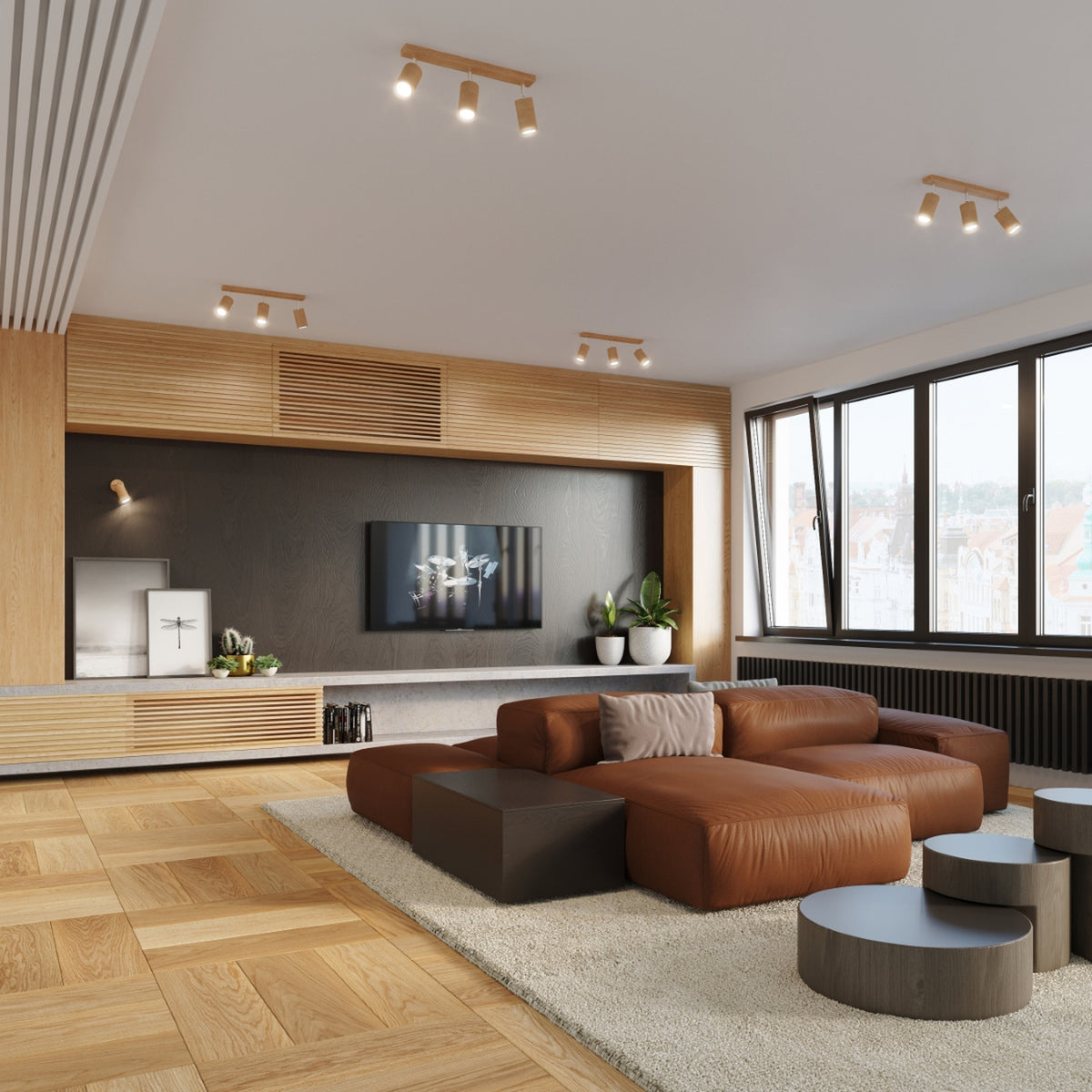 BERG 2 Naturel hout