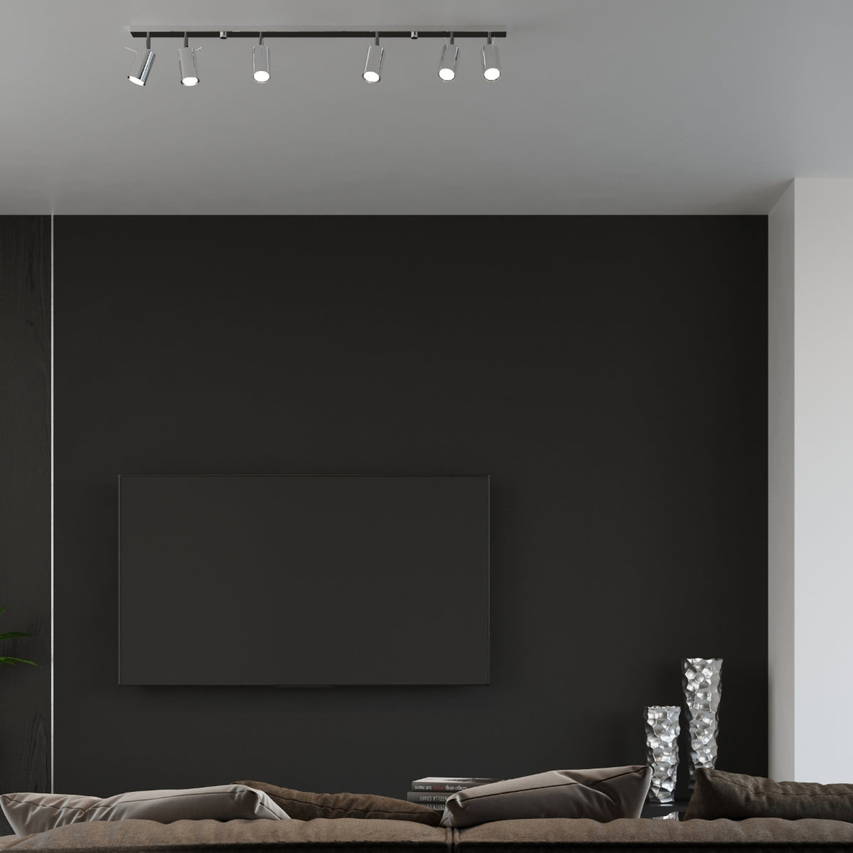 RING 3 plafondlamp chroom