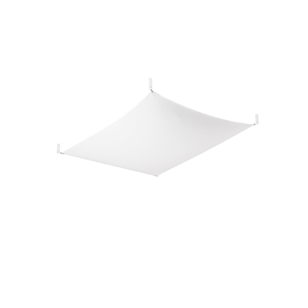 LUNA 1 plafondlamp wit