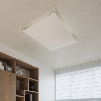 LUNA 1 plafondlamp wit