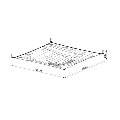 LUNA 2 plafondlamp wit