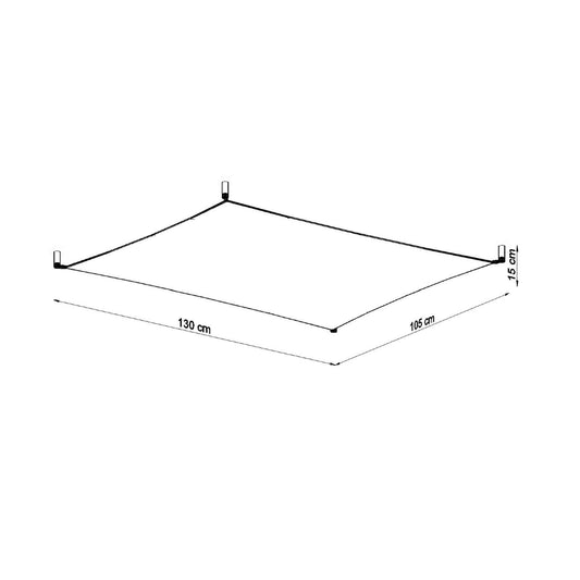 LUNA 3 plafondlamp wit