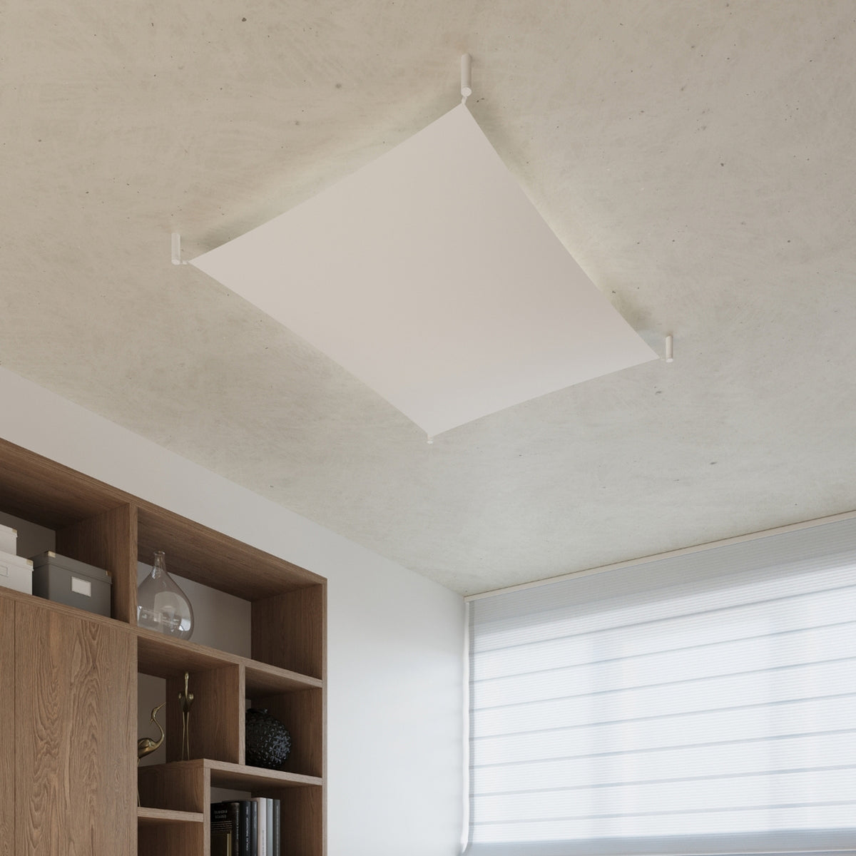 LUNA 3 plafondlamp wit