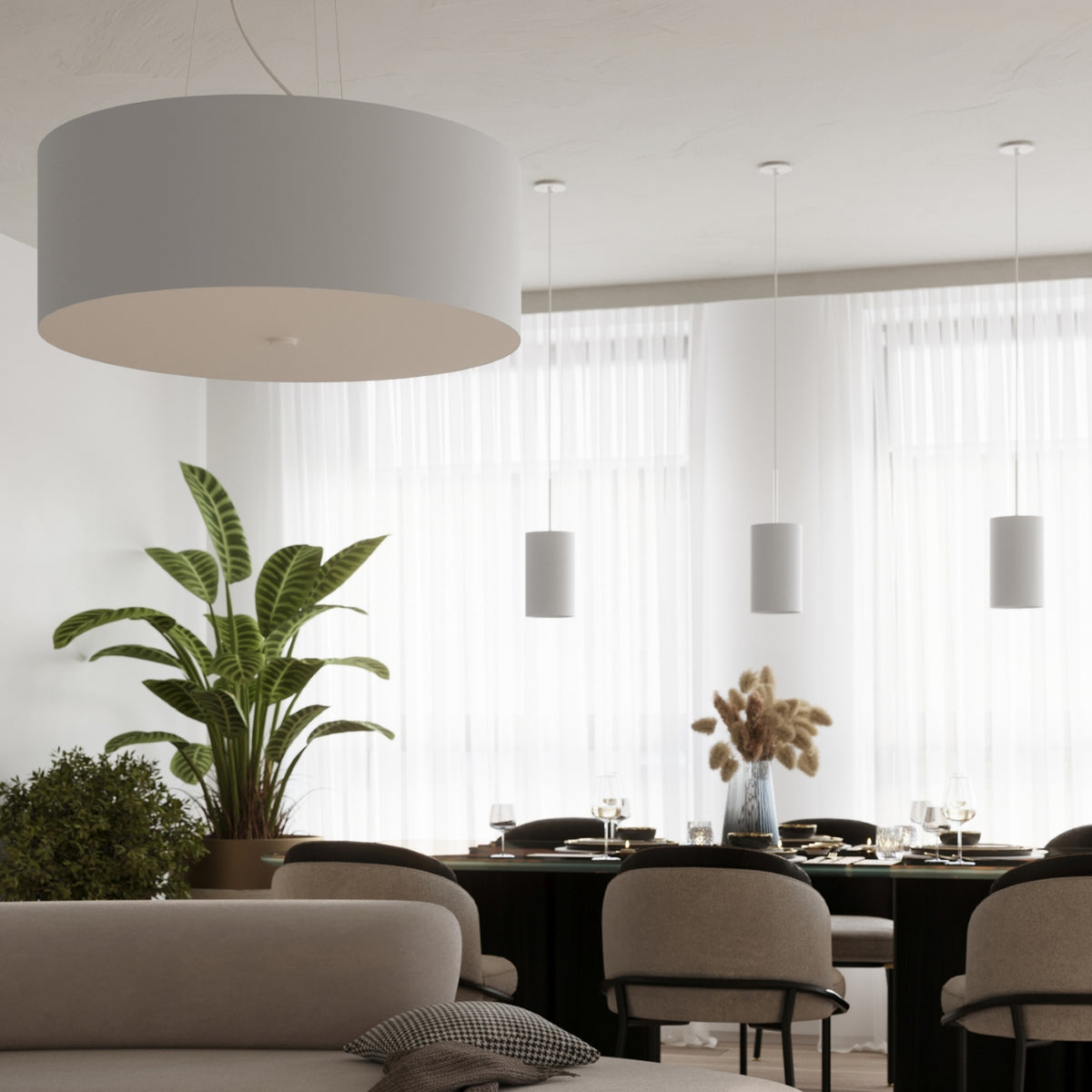 OTTO 50 plafondlamp wit