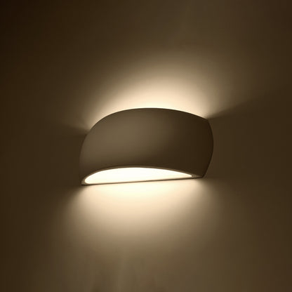 PONTIUS wandlamp in wit