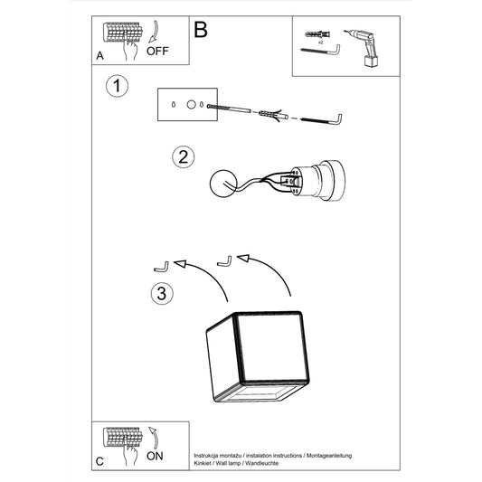 NESTA wandlamp