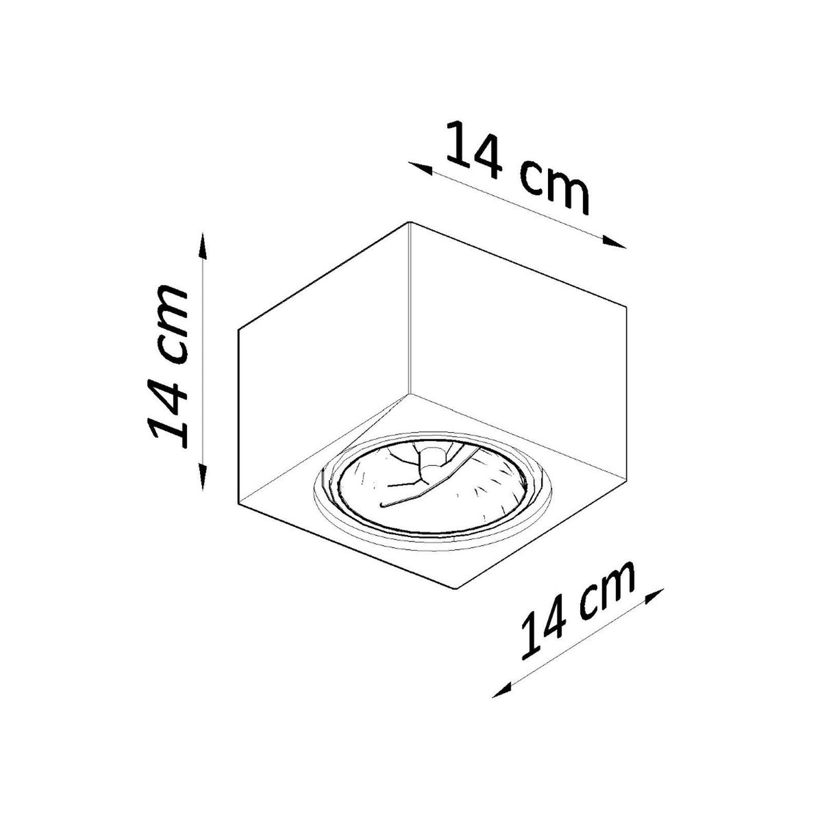 SEIDA plafondlamp