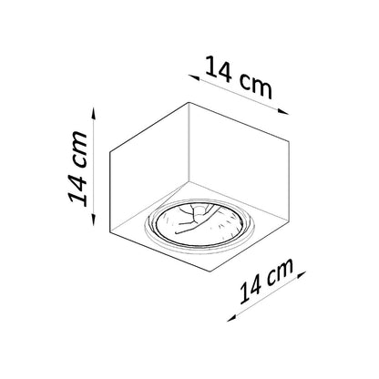 SEIDA plafondlamp