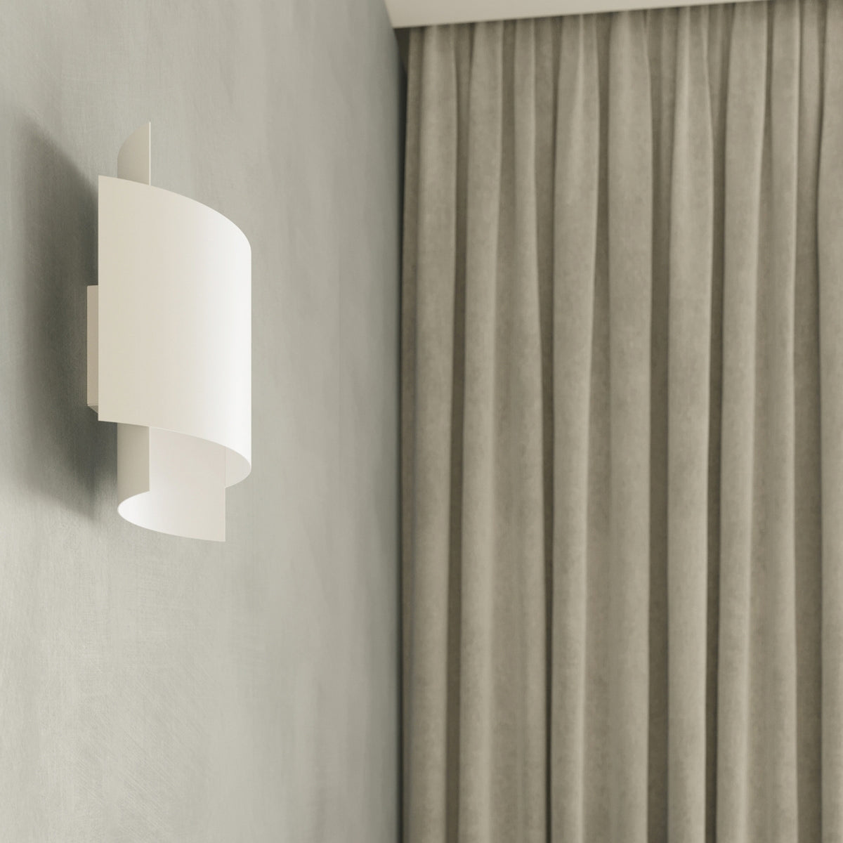 IMPACT wandlamp wit