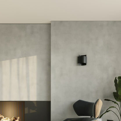 IMPACT wandlamp zwart