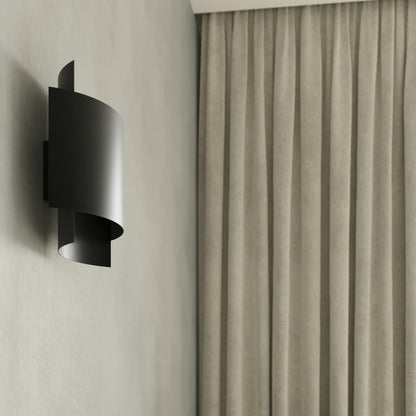 IMPACT wandlamp zwart