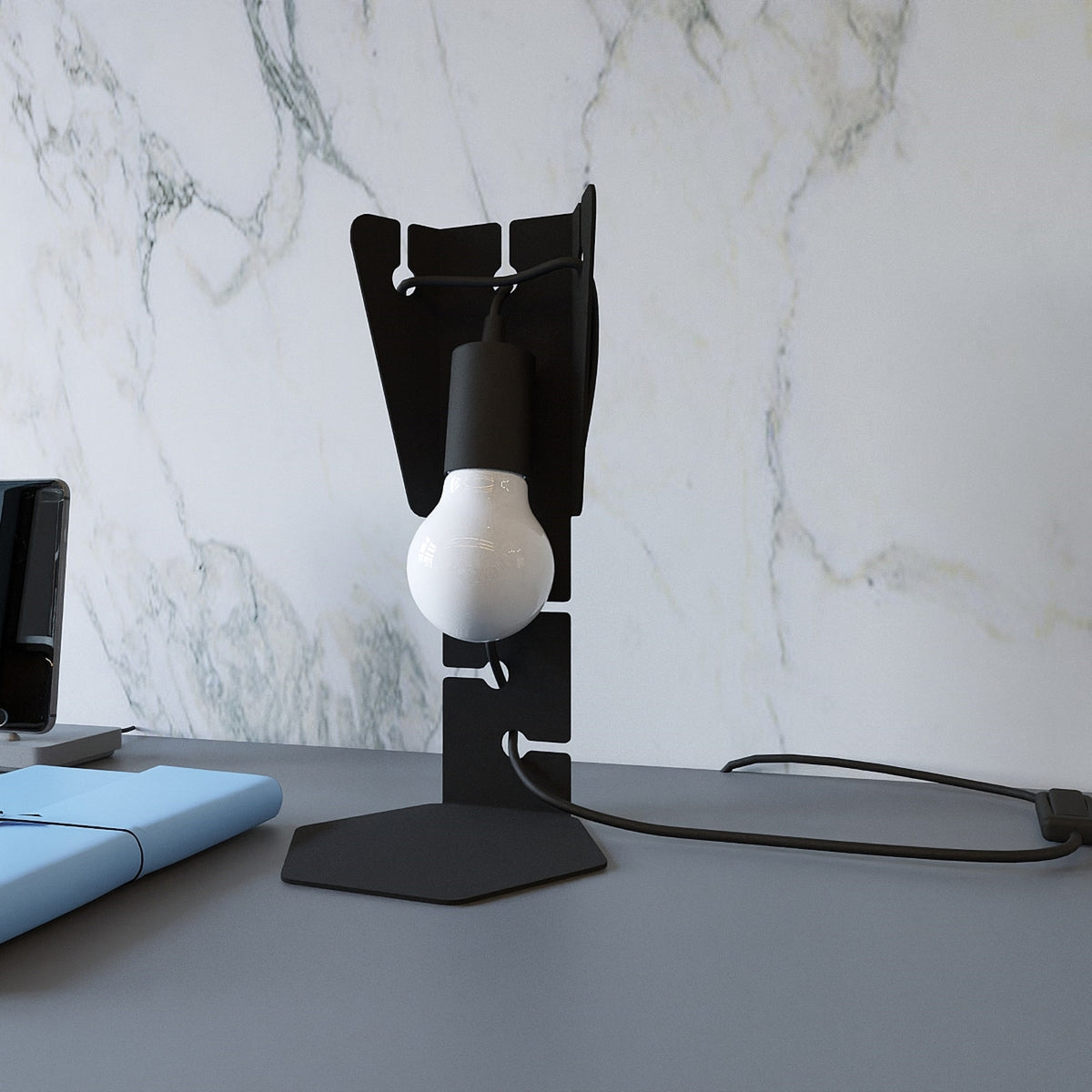 ARBY bureaulamp zwart