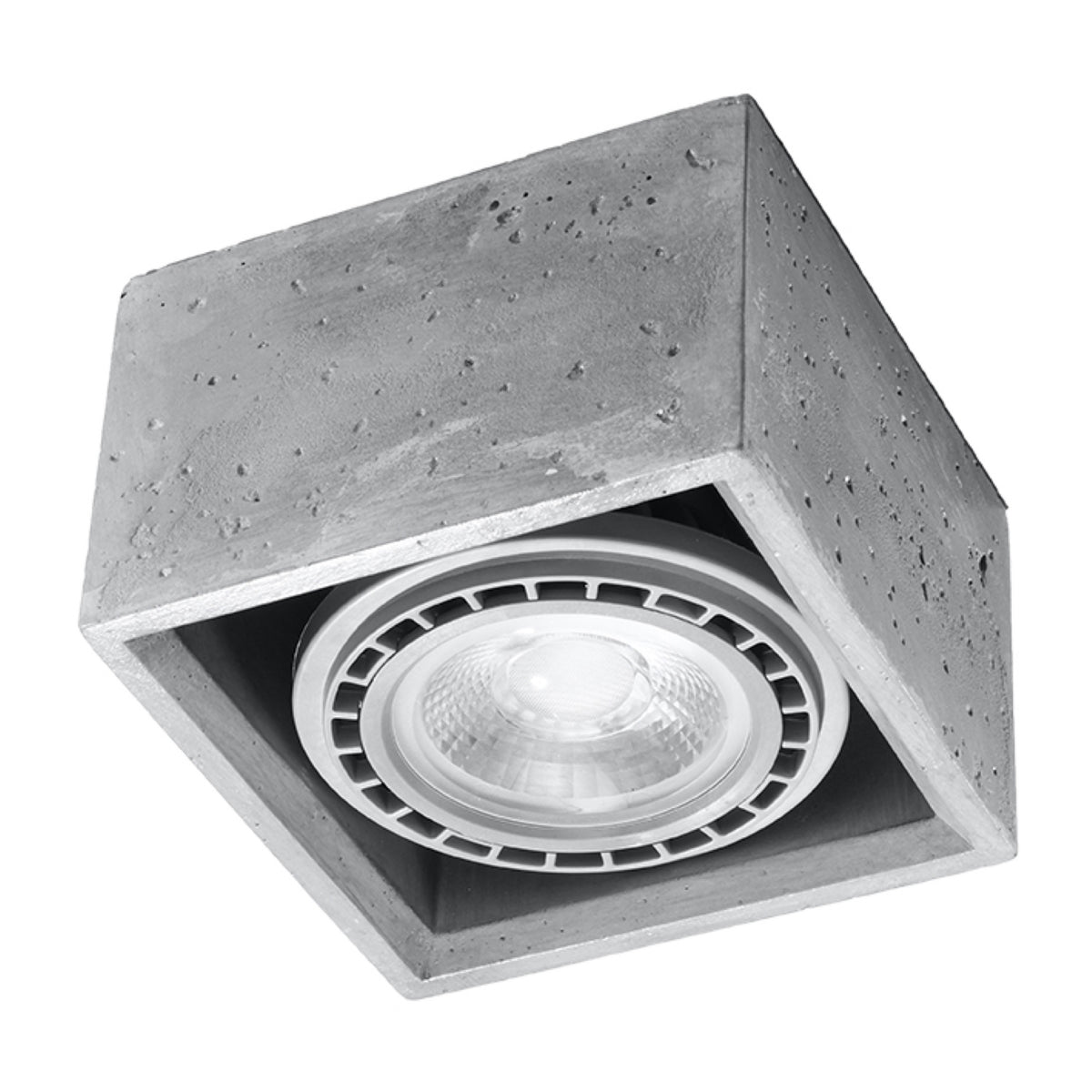 QUATRO 1 plafondlamp beton