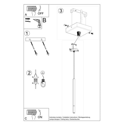 MOZAICA 1 hanglamp