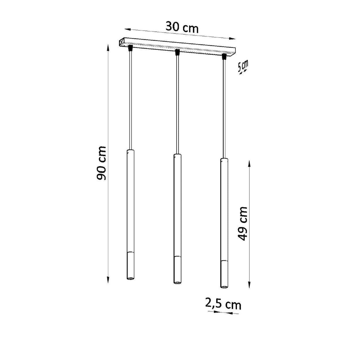 MOZAICA 3L hanglamp