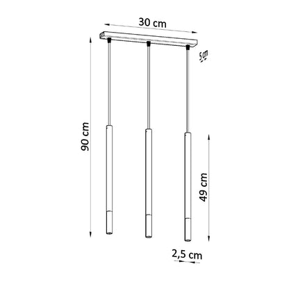 MOZAICA 3L hanglamp