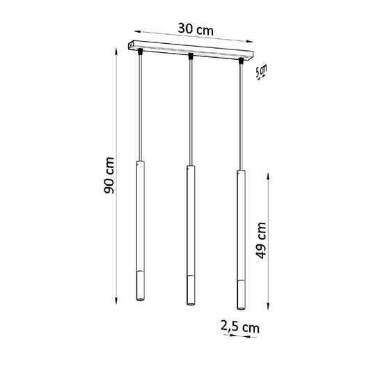 MOZAICA 3L hanglamp