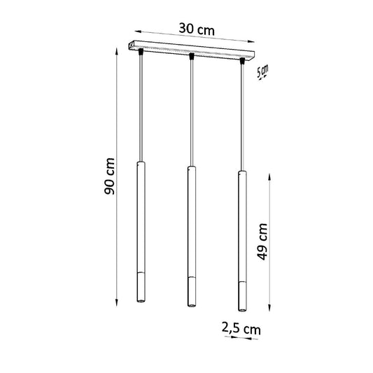 MOZAICA 3L hanglamp