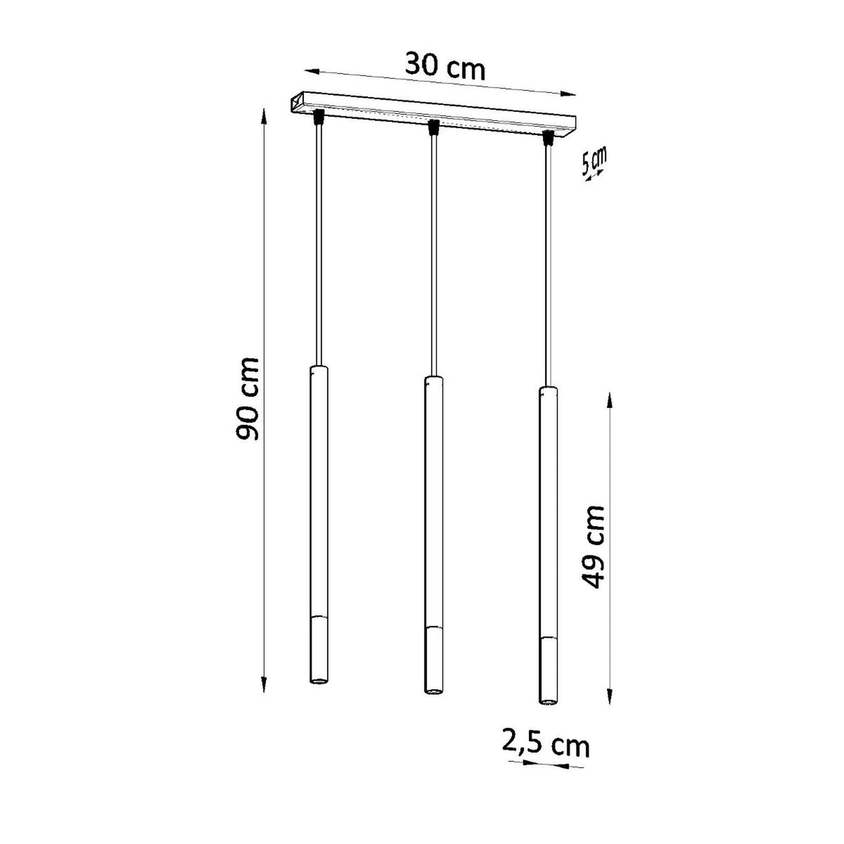 MOZAICA 3L hanglamp