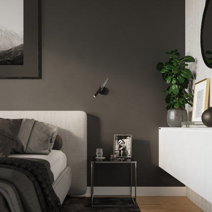 AXIL wandlamp zwart