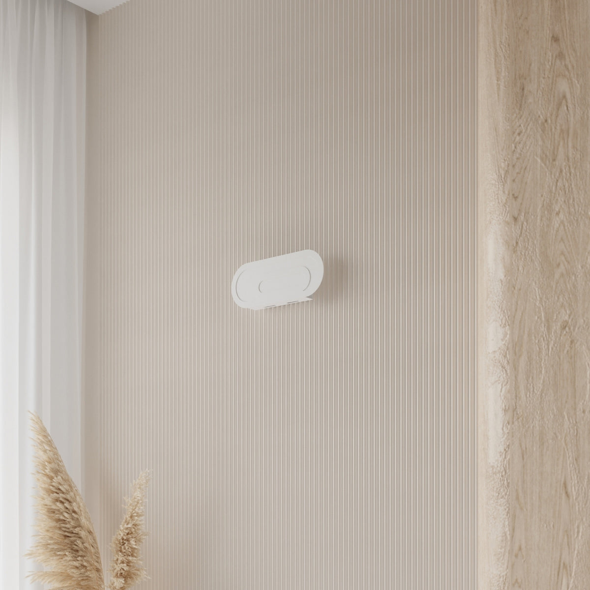 SACCON wandlamp in wit