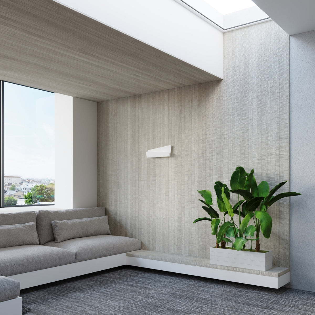 BASCIA wandlamp wit