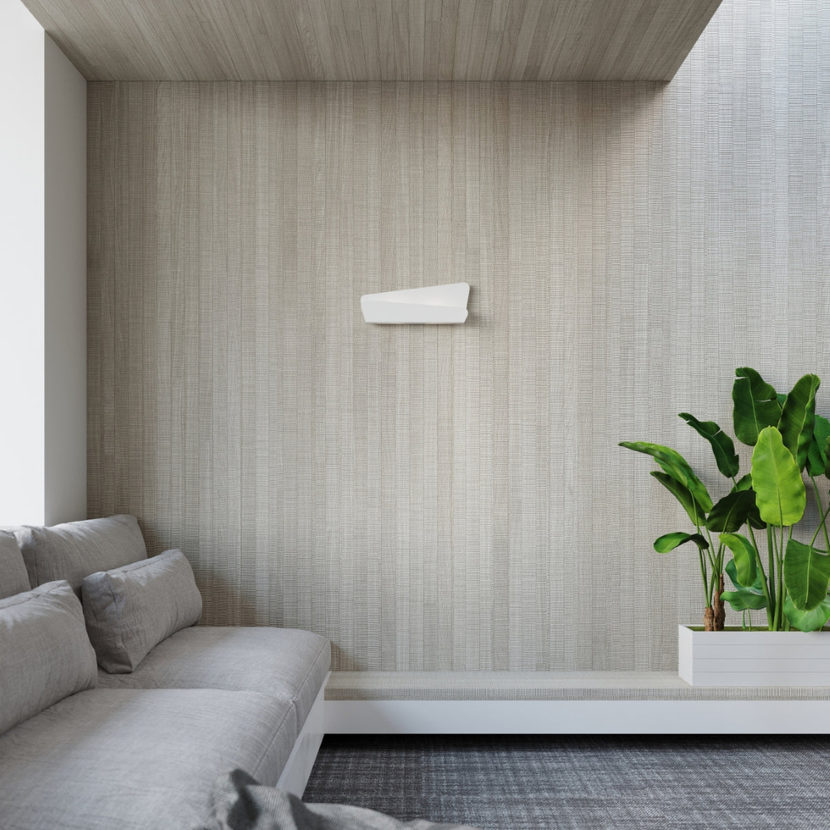 BASCIA wandlamp wit